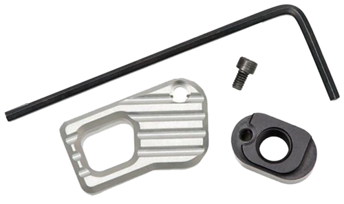Battle Arms Development Enhanced Modular Magazine Release, Large, Anodized Finish, Clear
