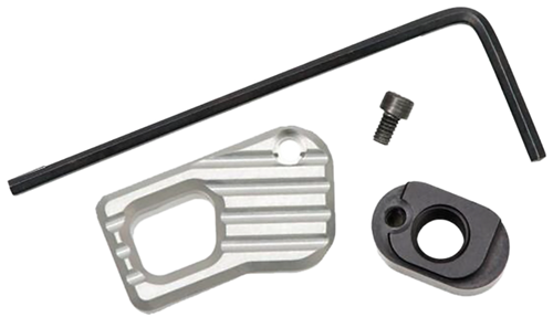 Battle Arms Development Enhanced Modular Magazine Release, Large, Anodized Finish, Clear