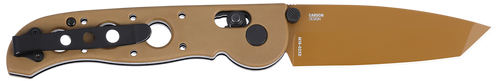 Columbia River M16-02XD 3.5" Plain Edge Tanto Point Desert TAN