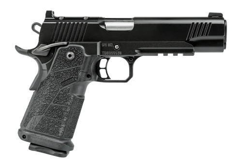 Kimber DS Warrior LW 9mm, 5" Bushing Barrel, Black, Carbon Fiber Grips, Tritium Front, Optics Ready with Mount, 17rd, 20rd Mags