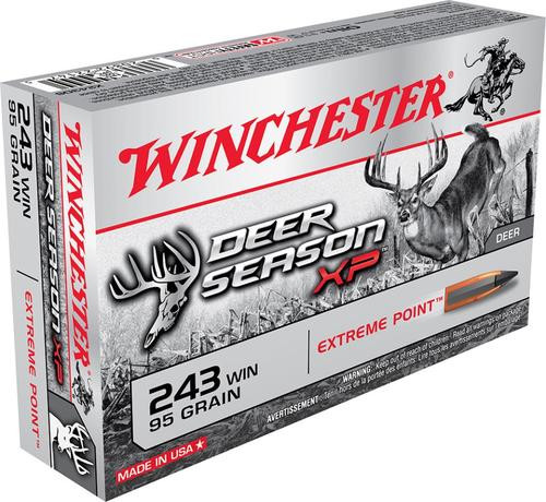 Winchester Deer Season XP 243 chester 95 gr, Extreme Point 20rd Box