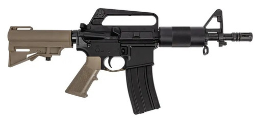 DPMS Panther Arms Kitty Kat FDE A2 AR15 Pistol 5.56/223 7.50" Threaded Barrel, C7 Carry Handle, FDE CAR BRACE & A2 Style Grip, 30 Rd