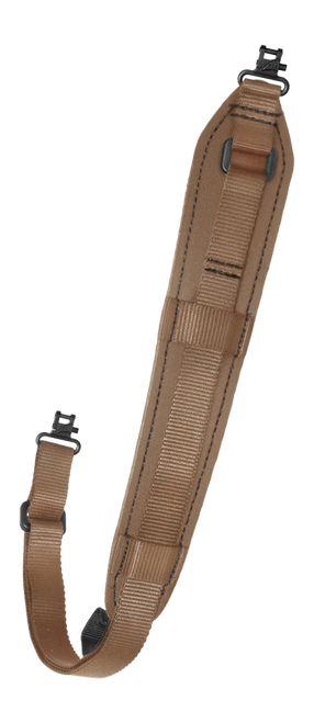Outdoor Connection Suppressor Sling, Padded, Talon Swivel Coyote