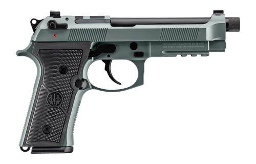 Beretta M9A4 Overlanding 9mm, 5.1" Threaded Barrel, Cerakote Lunar, Tritium Night Sights, 10rd, 2 mags, Includes Flashlight, Compass, and a 10mm Socket