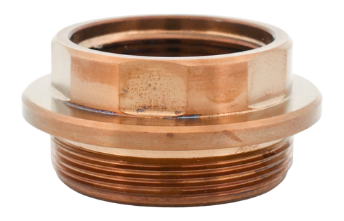 Rearden Alpha Atlas Thread Adapter, Compatible with Short Rearden Devices (FHD/Mini/SPB/RPB/R2S), For Suppressors with Inside Diameter Threading of 1.125X28 (Rugged Obsidian 9/45), Heat Treated Finish, Gold