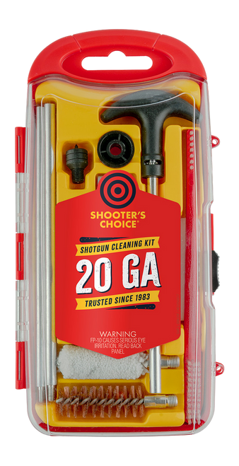 Shooter's Choice Cleaning Kit, For 20 Ga Shotguns