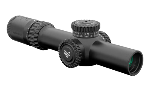 Swampfox WAR16241-GM Warhorse 1-6X24 FFP Green MOA