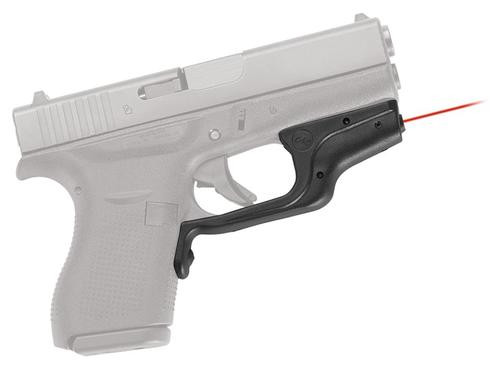 Crimson Trace LG-443 Laserguard Compatible Glock 42/43, Red Laser Black Polymer