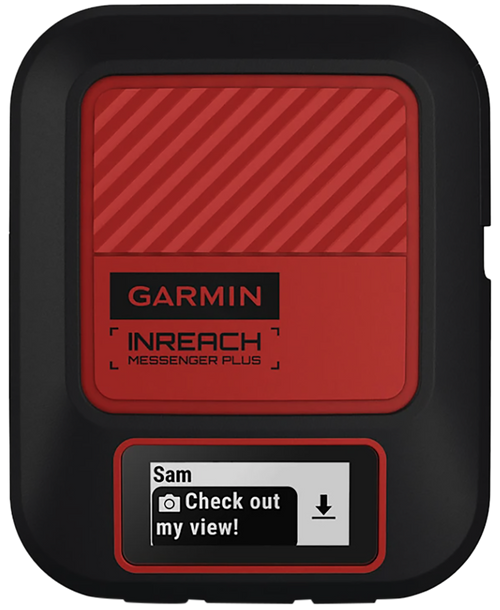 Garmin inReach Messenger Plus Communication/SOS/Maps Satellite Coverage Black