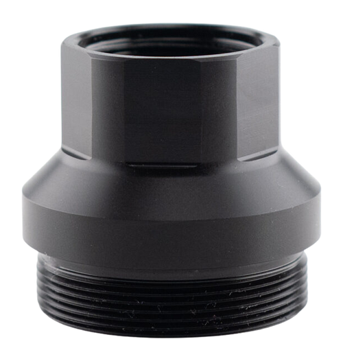 Rearden Atlas XL Thread Adapter, Compatible with All Rearden Muzzle Devices, For Suppressors with Inside Diameter Threading Bravo 1.375X24, XL Gives Extra Clearance for Two Port Brakes (DPB), Nitride Finish, Black