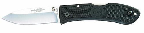 KABAR Dozier, Hunter, Folding Knife, AUS 8A/Satin, Plain, National Breast Cancer Foundation, Dual Thumb Stud/Pocket Clip, 4.25", Black Zytel, Box KABAR Dozier, Hunter, Folding Knife, AUS 8A/Satin, Plain, National Breast Cancer Foundation, Dual Thumb Stud/Pocket Clip, 4.25", Black Zytel, Box