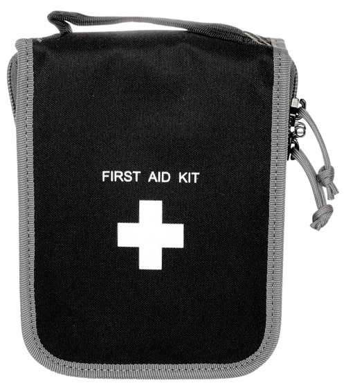 G*Outdoors First Aid Kit Discreet Case with Black & Holds 1 Handgun, 2 Magazines