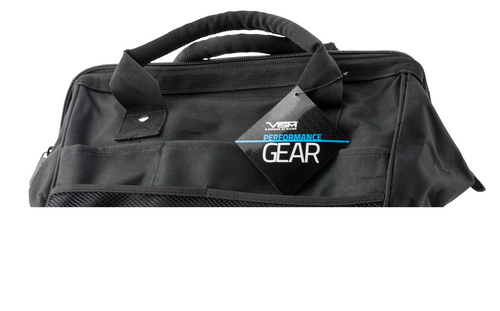 NcStar VISM Range Bag 600D PVC Heavy Duty Zippers, Exterior Storage Compartments, 13"L x 8.66"W x 8"H Interior Dimensions