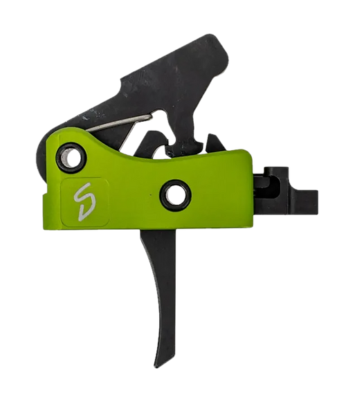 Stern Defense H2S Drop In Trigger Green Fits AR10/AR15
