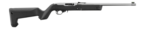Ruger 10/22 Takedown 22 LR, 16.4" Barrel Threaded, Satin, Magpul Hunter X-22 Backpacker Stock, Fiber Optic Sights, 4x10rd Mags