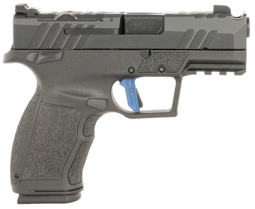 Tisas PX-9 2.0 Carry Compact 9mm, 3.5" Poeted Barrel, Compensator, Picatinny, Tenifer Black, White Dot Front, Adj Rear Sight, 20 Rd