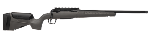 Savage 110 Trailblazer 240 Winchester, 20" Straight Fluted Barrel, Threaded, Cerakote, Black, Flat Dark Gray Stock, 4rd, 1 Magazine