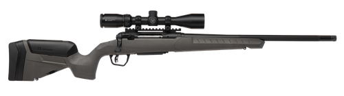 Savage 110 Trailblazer XP 6.5 Creedmoor, 20" Straight Fluted Barrel, Threaded, Cerakote, Black, Flat Dark Gray Stock, 4rd, 1 Magazine, Vortex Crossfire II 3-9X40 Optic