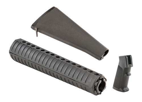 Luth-AR A2 Furniture Kit, Fits AR-15, Black