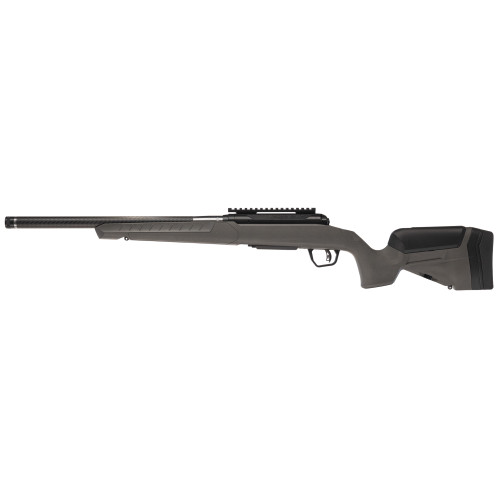 Savage Arms 110 Carbon Hunter 300 Winchester Magnum, 20" Carbon Fiber Barrel, Threaded, Cerakote Finish, Tungsten, Synthetic Flat Dark Gray Trophy Stock, 3rd, 1 Magazine