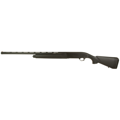 Mossberg Maverick 12 Ga, 3", 28" Vent Rib Barrel, 5 Chokes, Matte Blued, Black Fiber Optic Front Sight, 5rd