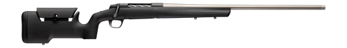 Browning X-Bolt 2 Special Max LR Full Size 6.5 PRC, 24" Threaded Barrel, Matte Stainless Stainless Steel, Drilled-Tapped Receiver, Black Adjustable Stock, 3rd