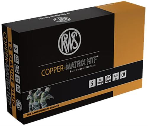 Ruag Ammotec Copper Matrix NTF 00 Buck/Slug 12ga 2.75" 7/8 oz 5Box