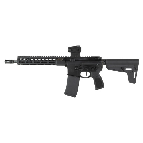 Sig M400 Forge 5.56mm 30rd,11.50" Black Anodized Alloy Receiver Picatinny Rail, Black Polymer Magpul BSL Arm Brace, Black Polymer Grip, Sig ROMEO MSR Gen II Red Dot
