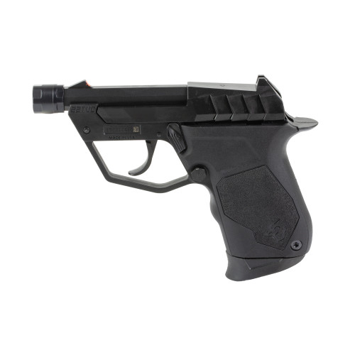Taurus TUC22, Micro-Compact, 22 LR, 3.1" Threaded Barrel, 1/2X28 Thread Pitch, Matte Black, Polymer Grip, Fixed Sights, 9rd