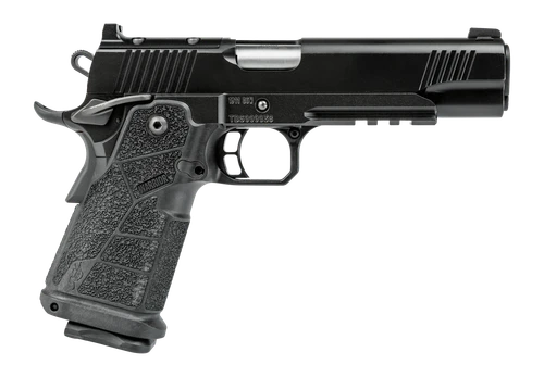 Kimber DS Warrior 38 Super, 5" Bushing Barrel, Deep Crown, Kimpro Black, Carbon Fiber Grips, Tritium Front, Optics Ready, RMR Mount, 1x17rd, 1x20rd Mag