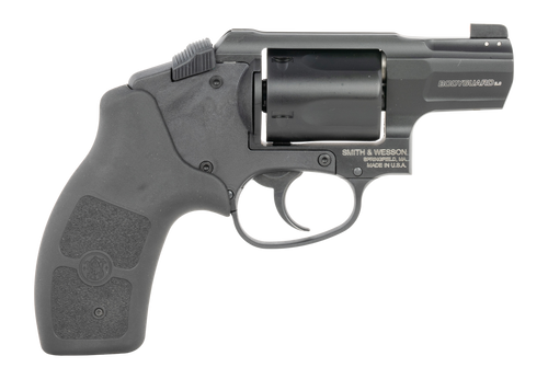 Smith & Wesson Bodyguard 2.0 38 Special +P 5 Shot 1.88" Black Stainless Steel Barrel, Black PVD Cylinder, Black Aluminum Black Polymer Grip, Concealed Hammer