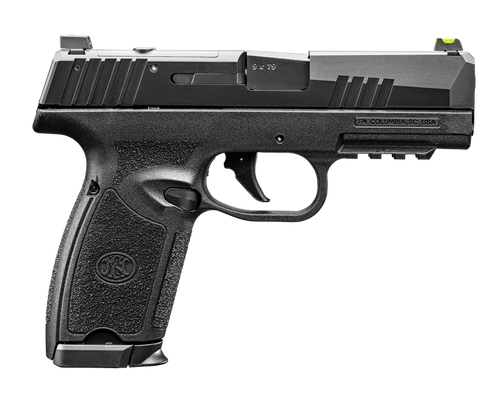 FN 309 MRD 9mm, 3.8" Barrel, Matte Black, Optics Ready, Leupold DPP/Shield RMSc Footprint, Fiber Front, U-Notch Rear, 16-20rd Mags