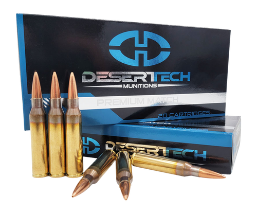 Desert Tech DTM-338300-BX DTM Premium Match 338LM 300gr 20rd