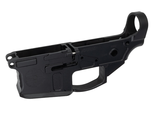Shield Arms SA-15 Stripped Lower Receiver Multi Aluminum Black Anodized for AR-15 Non-Folding