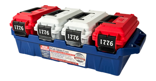 MTM 30 Caliber 4 CAN AmmO Crate America 250 Edition