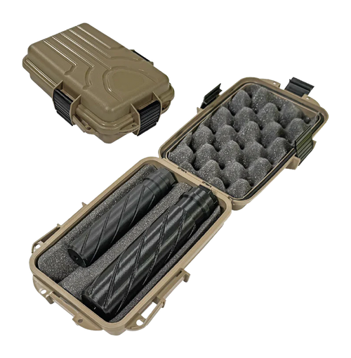 MTM Suppressor Case Holds 2 Suppressos Heat Treated Foam