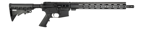 One Horse OH-15 5.56mm 30rd, 16" Threaded Barrel, Black, Picatinny, M-Lok, M4 6 Position Stock, A2 Grip
