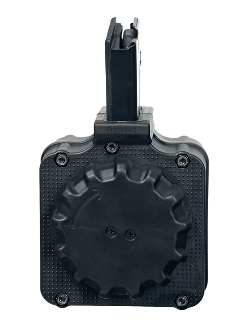 ProMag Industries Magazine, 308 Winchester, 50rd Drum, Fits SCAR 17, Polymer, Black
