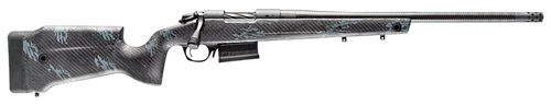 Bergara Crest Carbon Premier Series 22 Creedmoor, 20" Carbon Fiber Barrel, Threaded 5/8X24, Omni Muzzle Brake, Cerakote Sniper Gray, Monte Carlo Carbon Fiber Stock, 5rd, 1 AICS Style Magazine