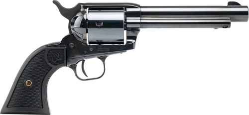 Taurus Deputy Dual Cylinder 357 Magnum-9mm, 5.5" Barrel, High Gloss Finish, Blued, Black Polymer Grip, Blade Front with Fixed Rear Sights, 6rd
