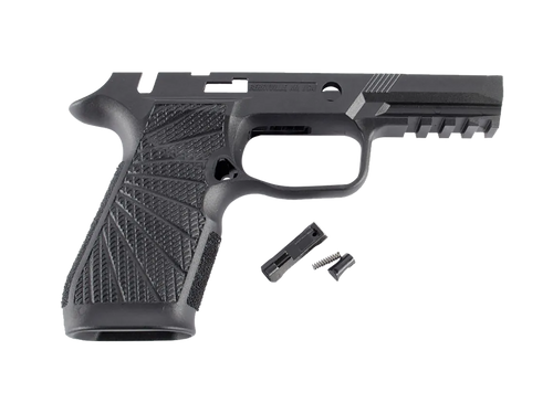 Wilson Combat WC320, Grip Panel, Black Color, Fits Sig P320 Carry  Manual Safety