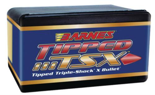 Barnes Triple-Shock X-Bullets Tipped Lead Free 6.5 Caliber .264 Diameter 100 Grain Boattail, 50/Bx
