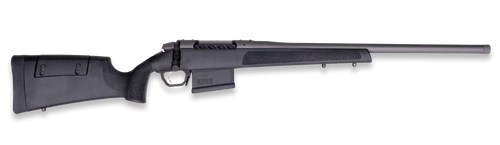 Weatherby 307 Range SF 25 WBY RPM 5rd,20" Tungsten Cerakote Heavy Threaded Barrel, Tungsten Cerakote Steel Drilled & Tapped Receiver, Black Adj Cheek Piece & LOP Synthetic Stock, Right Ha