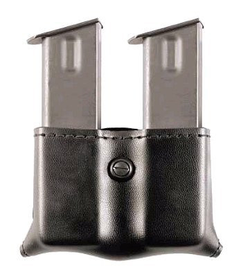 Safariland Double Mag Holder, Belts up to 1.75", Black Safari Lam