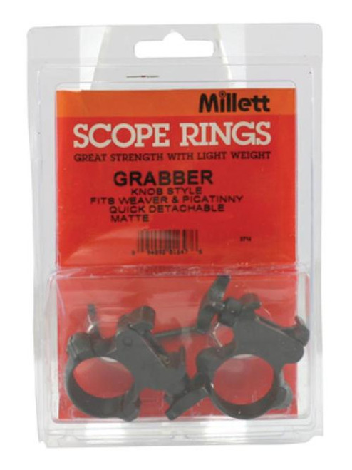Steel Grabber Rings 30mm Medium Matte