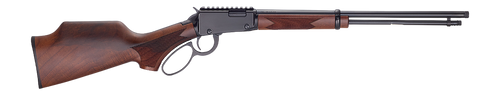 Henry H1 Sporter 22 LR, 18.5" Threaded Barrel, 1/2X28 Thread Pitch,rd Blued, American Walnut Monte Carlo Stock, Integrated Picatinny Rail, 15rd