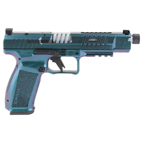 CANIK METE SFX Pro, 9MM, 5.74" Threaded Barrel, Stingray Cerakote, Flared Magwell, Optic Ready, 2 Mags, (1)-20 Rd and (1)-18 Rd