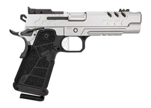 Kimber 2K11 PRO Comp 1911 9mm, 4.25" Bull Barrel, Matte Stainless, Integrated Comp, Carbon Grips, Fiber Optic Front, Adjustable Rear, Optics Ready RMR, Thumb Safety