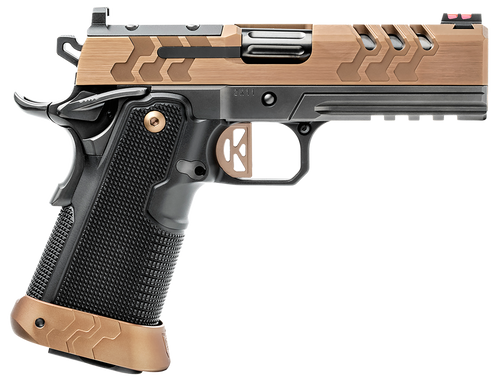 Kimber 2K11 PRO 45 ACP, 4.25" Bull Barrel, PVD Coyote, Alum Grips, Fixed Rear, Fiber Optic Front, Optics Ready RMR, Ambi Thumb Safety, 11rd, 13rd Mags