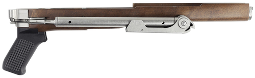 Samson 10-00001-00 A-TM Folding Stock Stainless Steel & Walnut Finish with Black Polymer Grip for Ruger Mini-14, Ruger Mini Thirty Right Hand (Rifle Parts NOT Included)